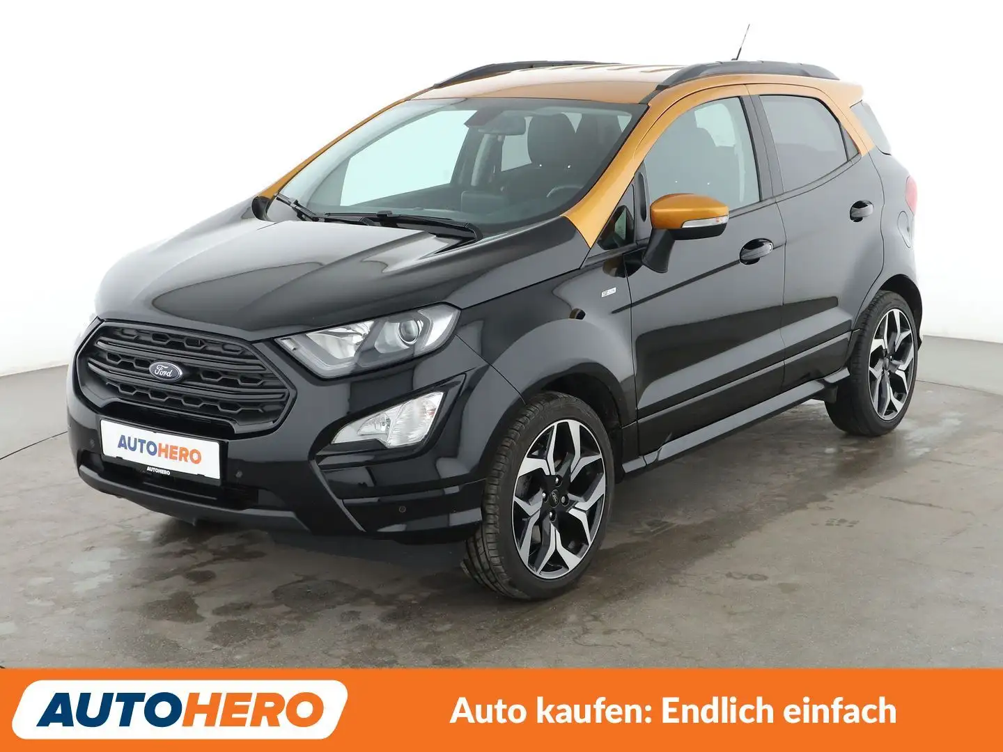 Ford EcoSport 1.0 EcoBoost ST-Line*NAVI*TEMPO*CAM*PDC*SHZ* Noir - 1