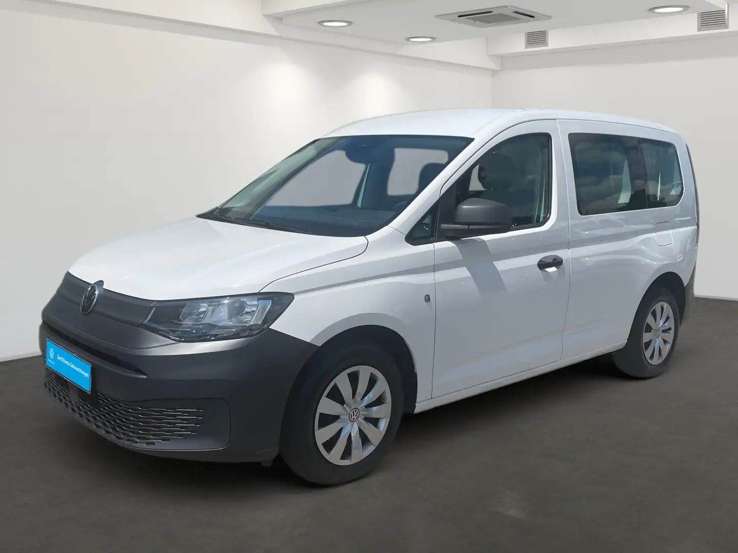 Volkswagen Caddy 2.0 TDI Kombi EcoProfi Kamera*DAB*GRA*Klima Weiß - 2