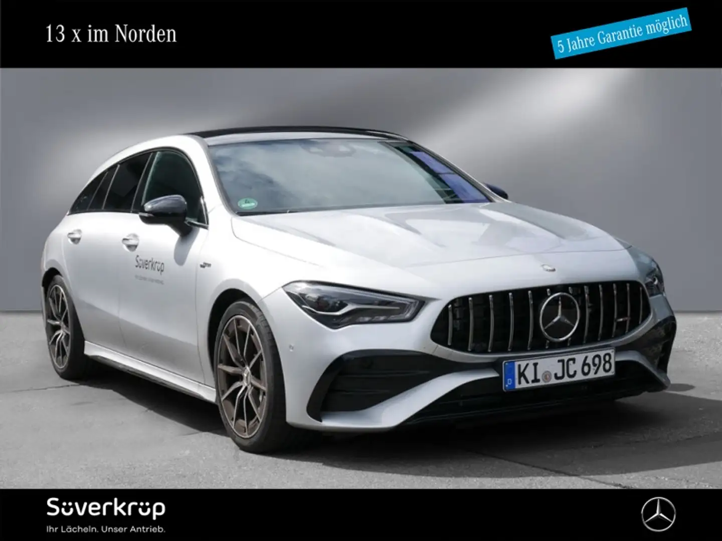 Mercedes-Benz CLA 35 AMG Shooting Brake AMG CLA 35 4M Shooting B Silber - 1