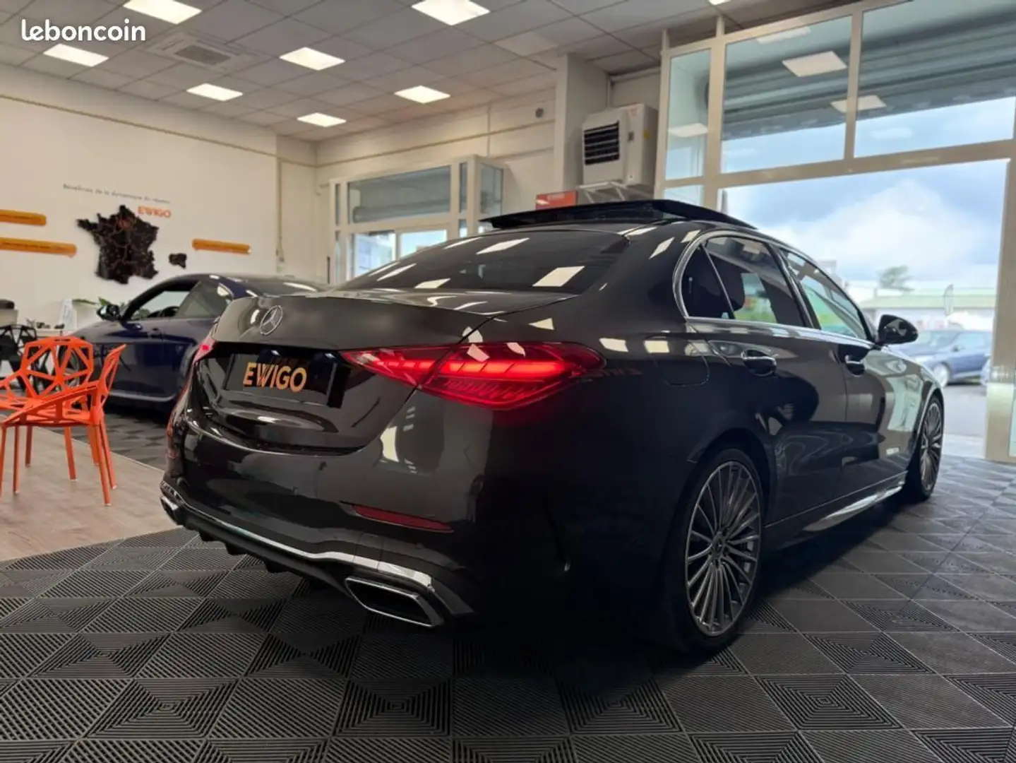 Mercedes-Benz C 200 Mercedes 200 W206 1.5L 205ch MHEV AMG LINE 9G-TRON Gris - 2