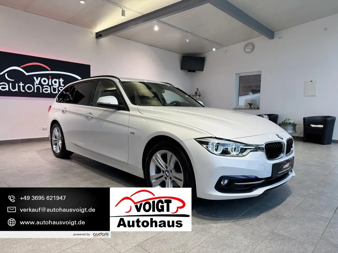 BMW 320 i Sport Line M LED Navi Weiß - 1