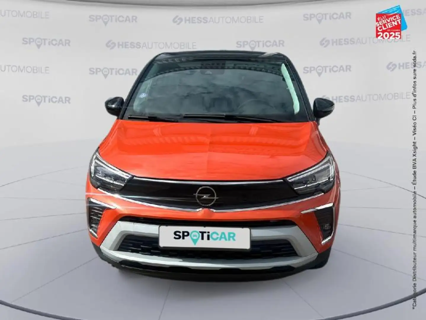 Opel Crossland 1.2 Turbo 110ch Elegance Orange - 2