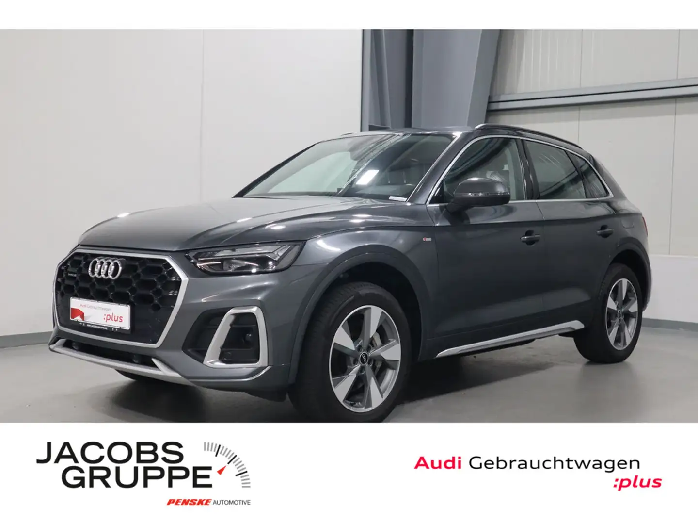 Audi Q5 50 TFSI e quattro S line Panorama*Navi*LED * Grau - 1