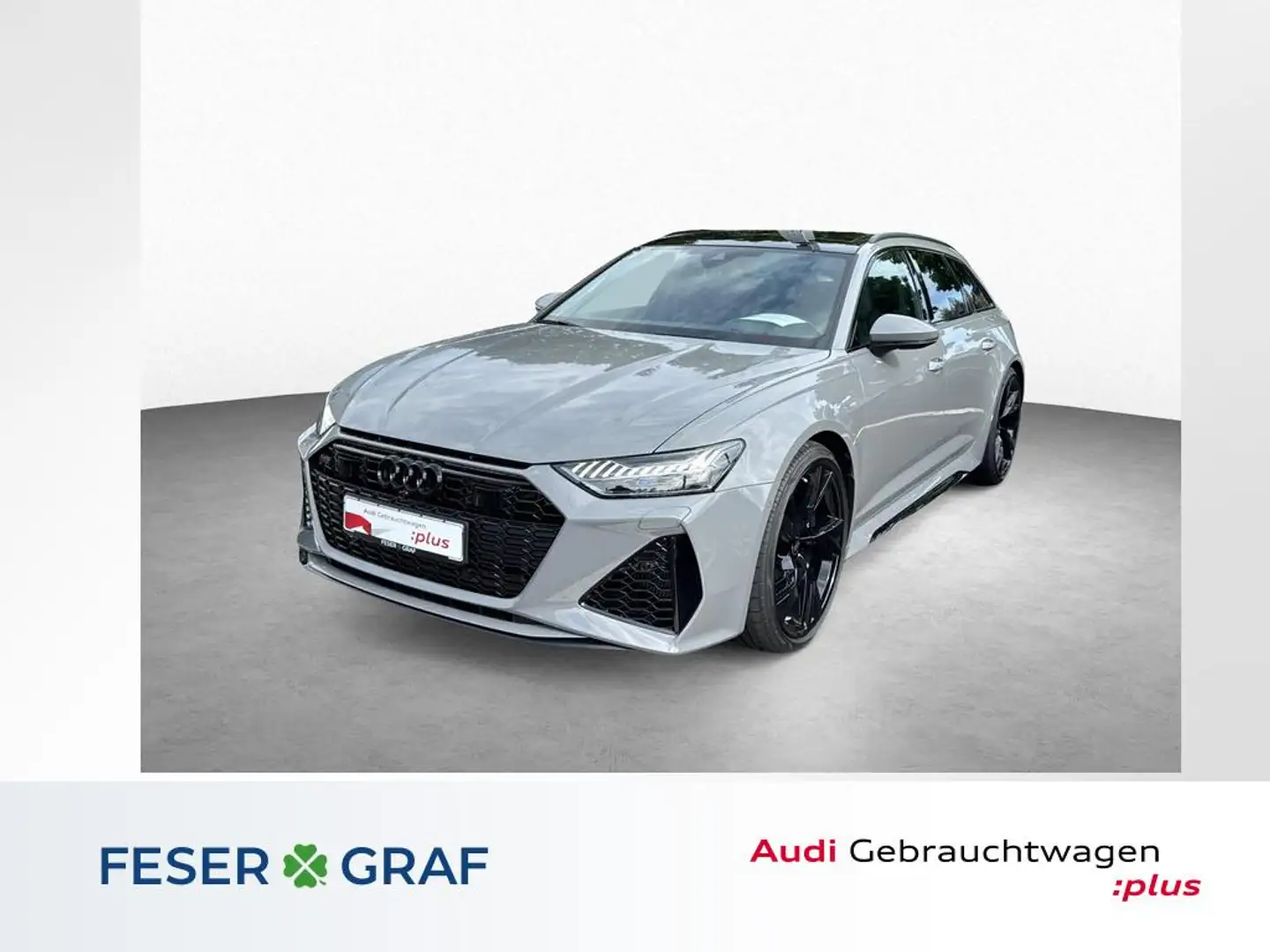 Audi RS6 Avant MATRIX/PANO/HuD/Sport AGA/4xSHZ/B&O Grau - 1