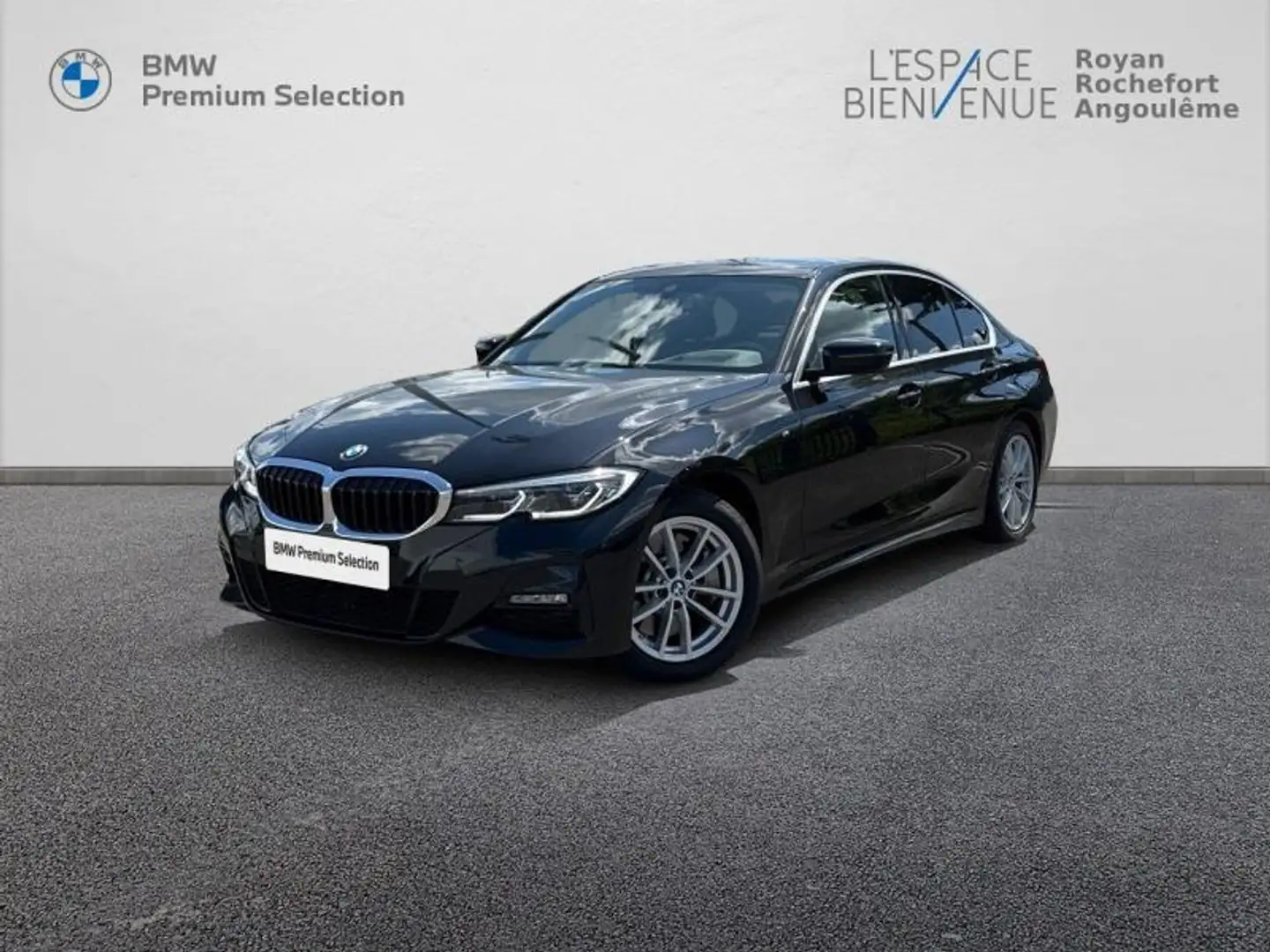 BMW 330 330iA xDrive 258ch M Sport 141g Noir - 1