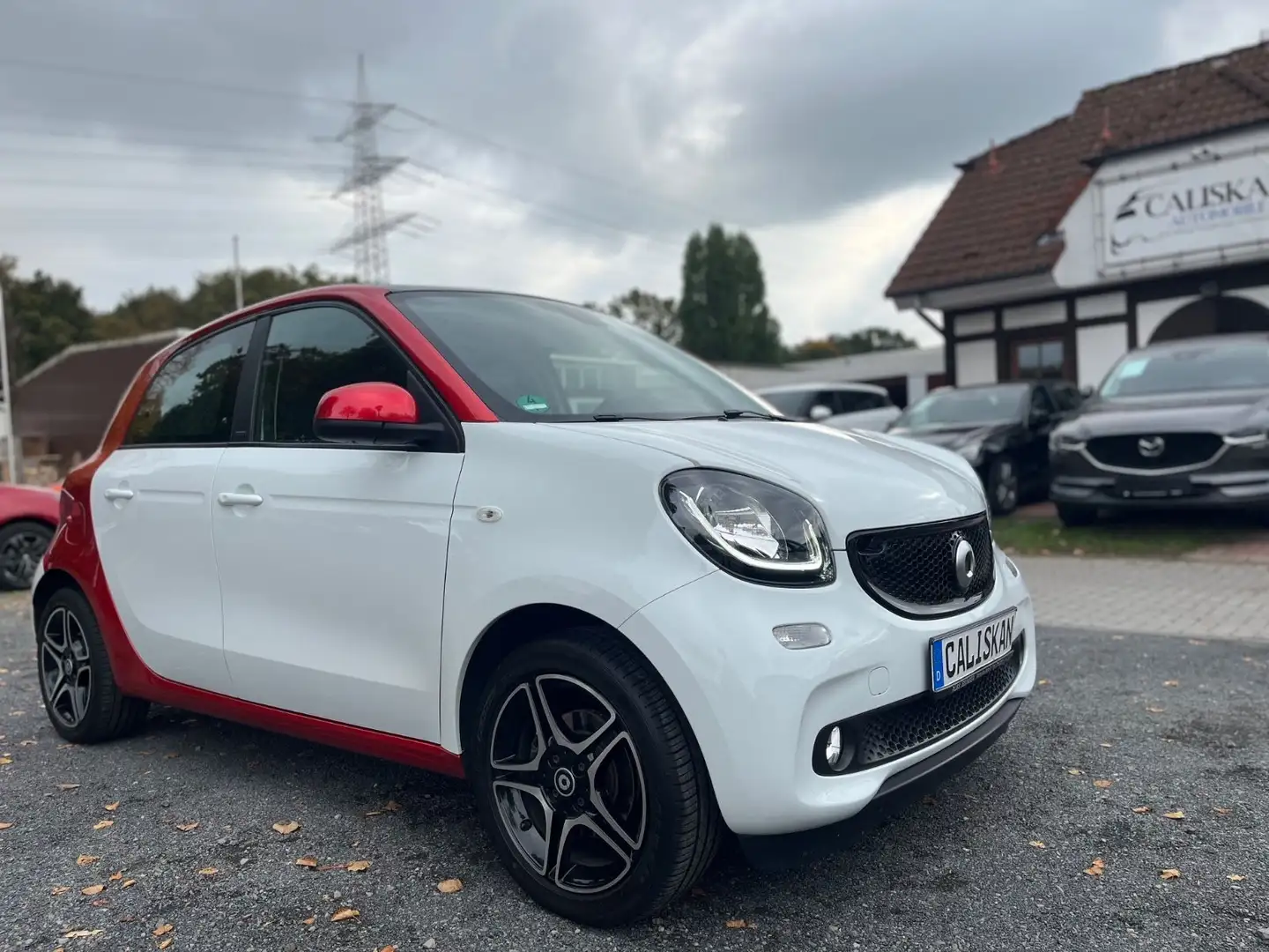 smart forFour Passion 66kW*Navi*JBL*Kamera*Pano*Sport Weiß - 2