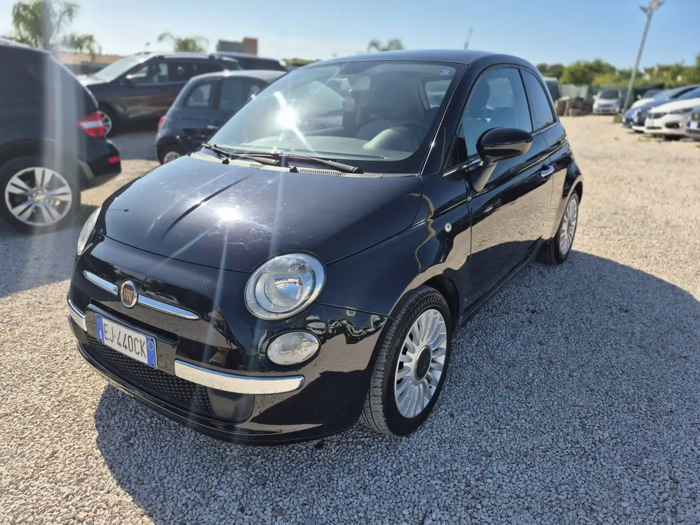 Fiat 500 500 III 1.2 Lounge 69cv Noir - 1