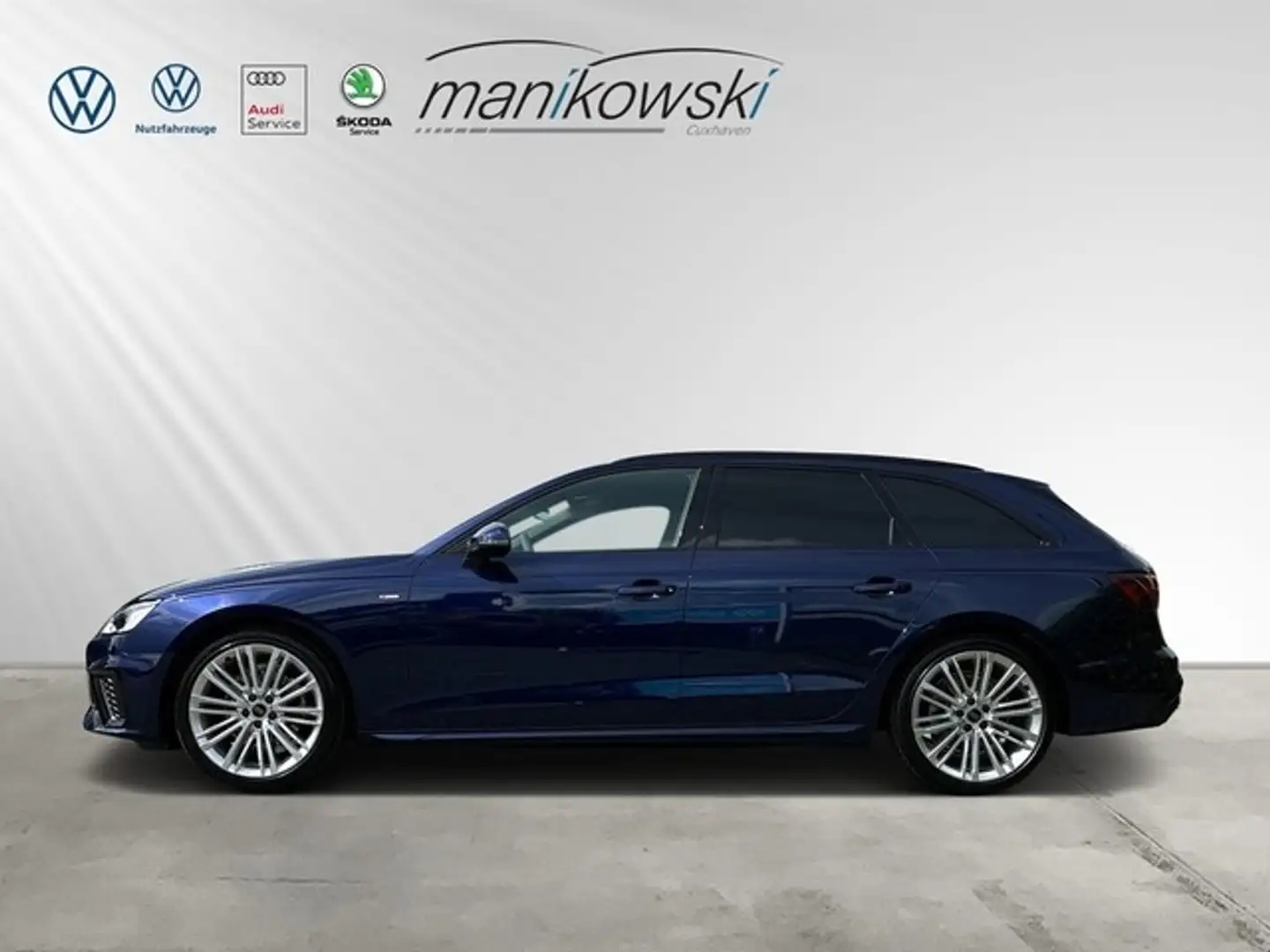 Audi A4 Avant 35TDI S-tronic *S-Line/ black*AHK+LED+Navi+A Blauw - 2