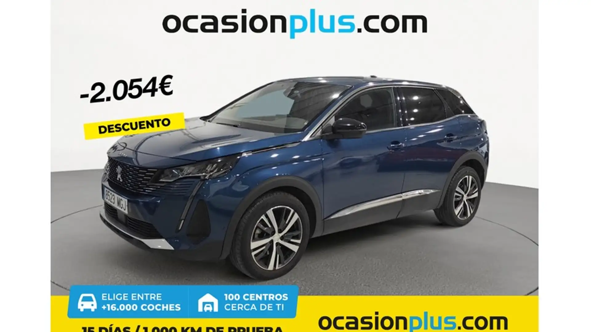 Peugeot 3008 1.2 PureTech S&S Allure 130 Bleu - 1
