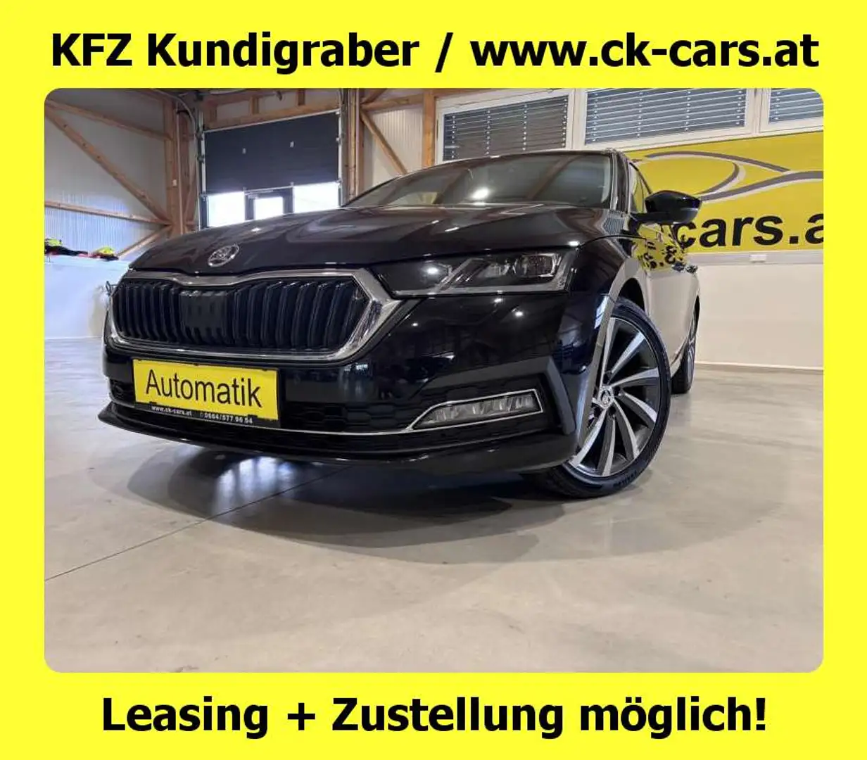 Skoda Octavia 2,0TDI DSG VIRTUAL COCKPIT HEAD-UP MATRIX BEAM ANHÄNGEKUPPLUNG Schwarz - 1