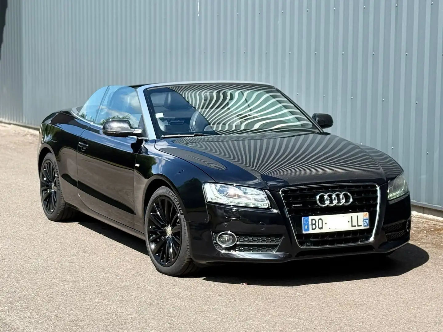 Audi A5 Cabriolet 3.0 V6 Quattro TDI 240 Ch Noir - 1