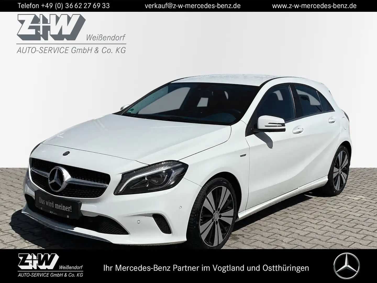 Mercedes-Benz A 220 A 220 d URBAN*ACTIVITY LIGHT*SHZ*KLIMA Navi/Autom. Blanc - 1