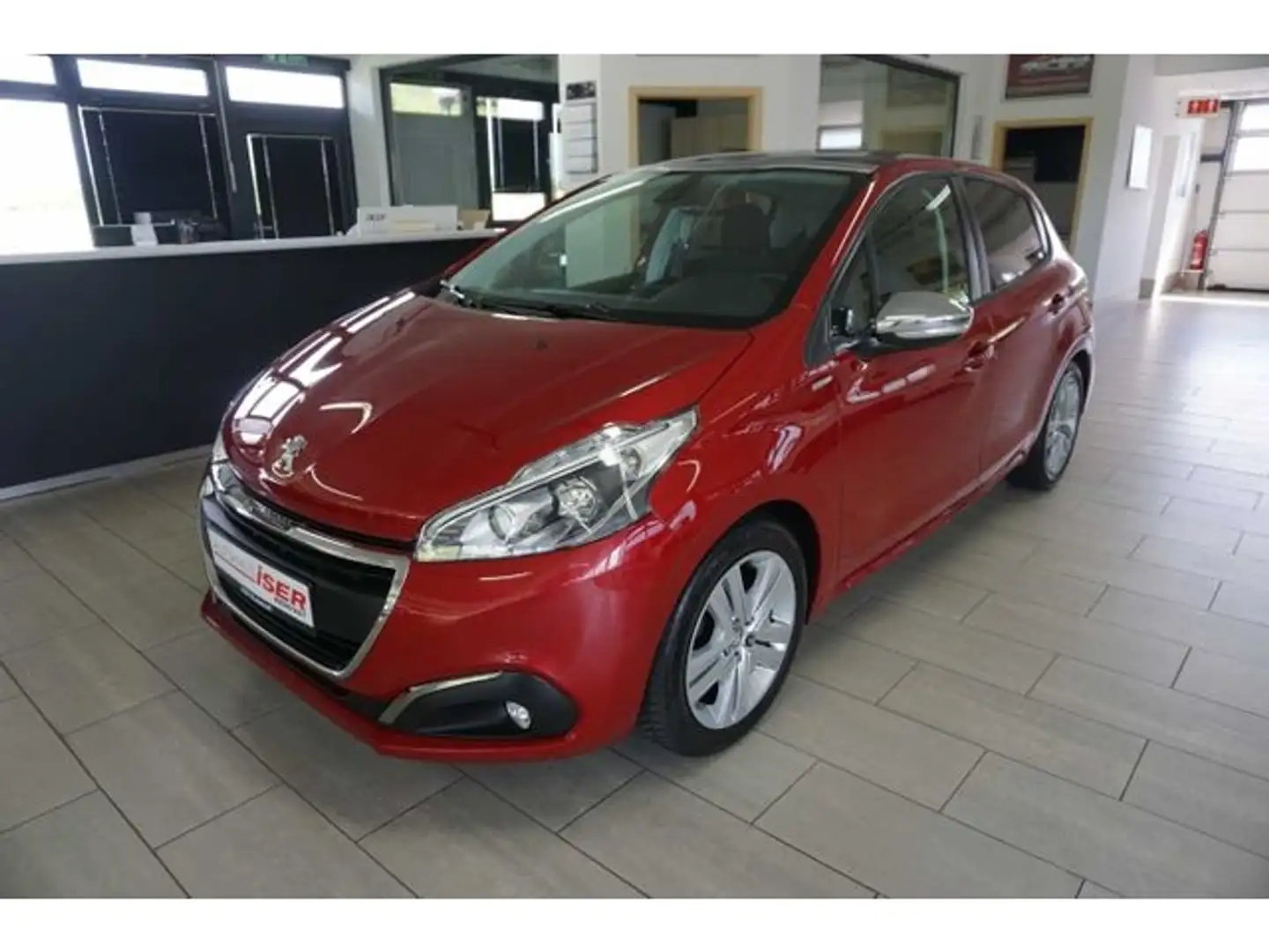 Peugeot 208 Style SHZ l Touch Kam Pano BT Freisprech Touchscre Rouge - 2