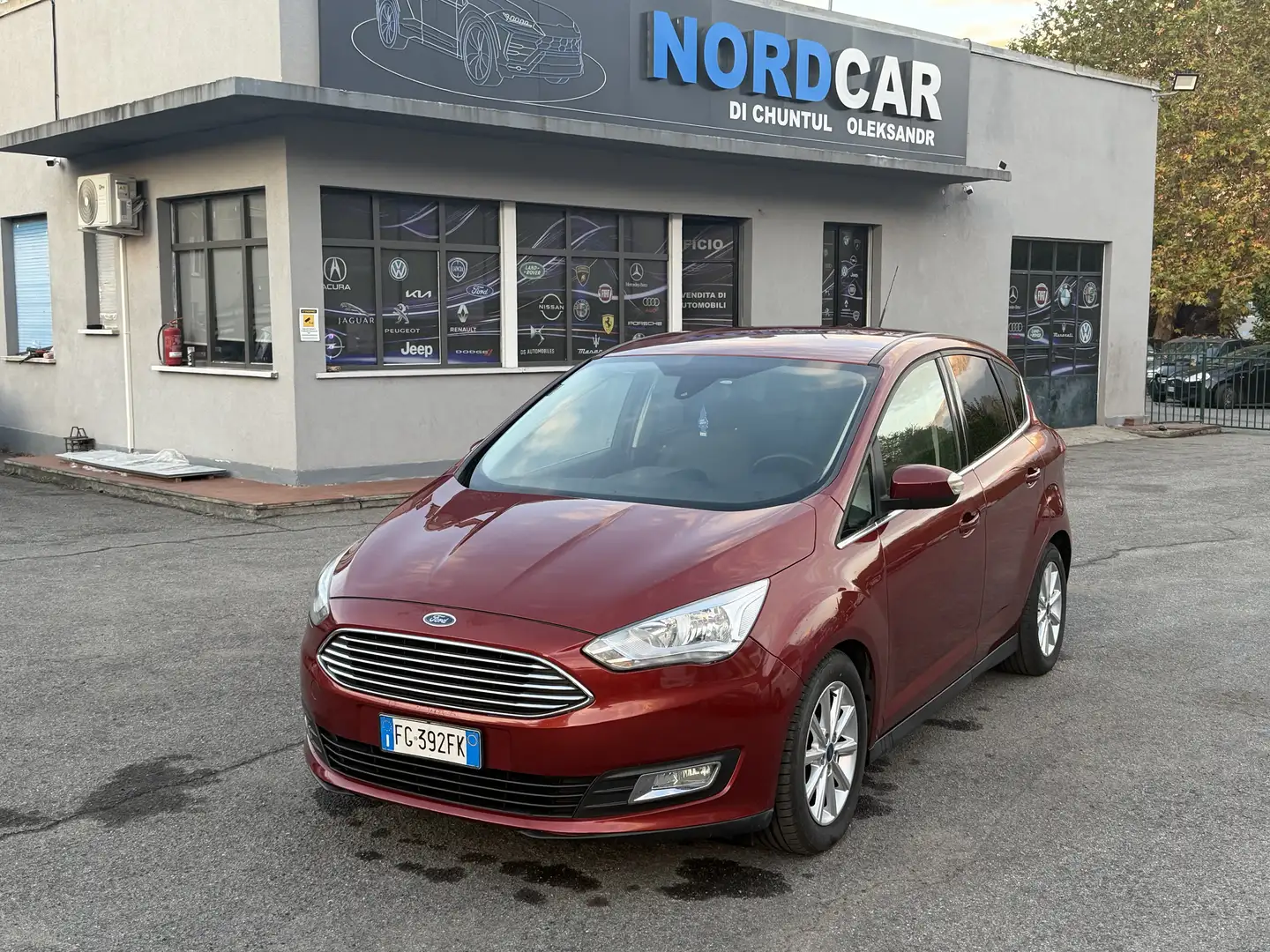 Ford C-Max 1.5 TDCi Start-Stop-System Business Edition Rosso - 2