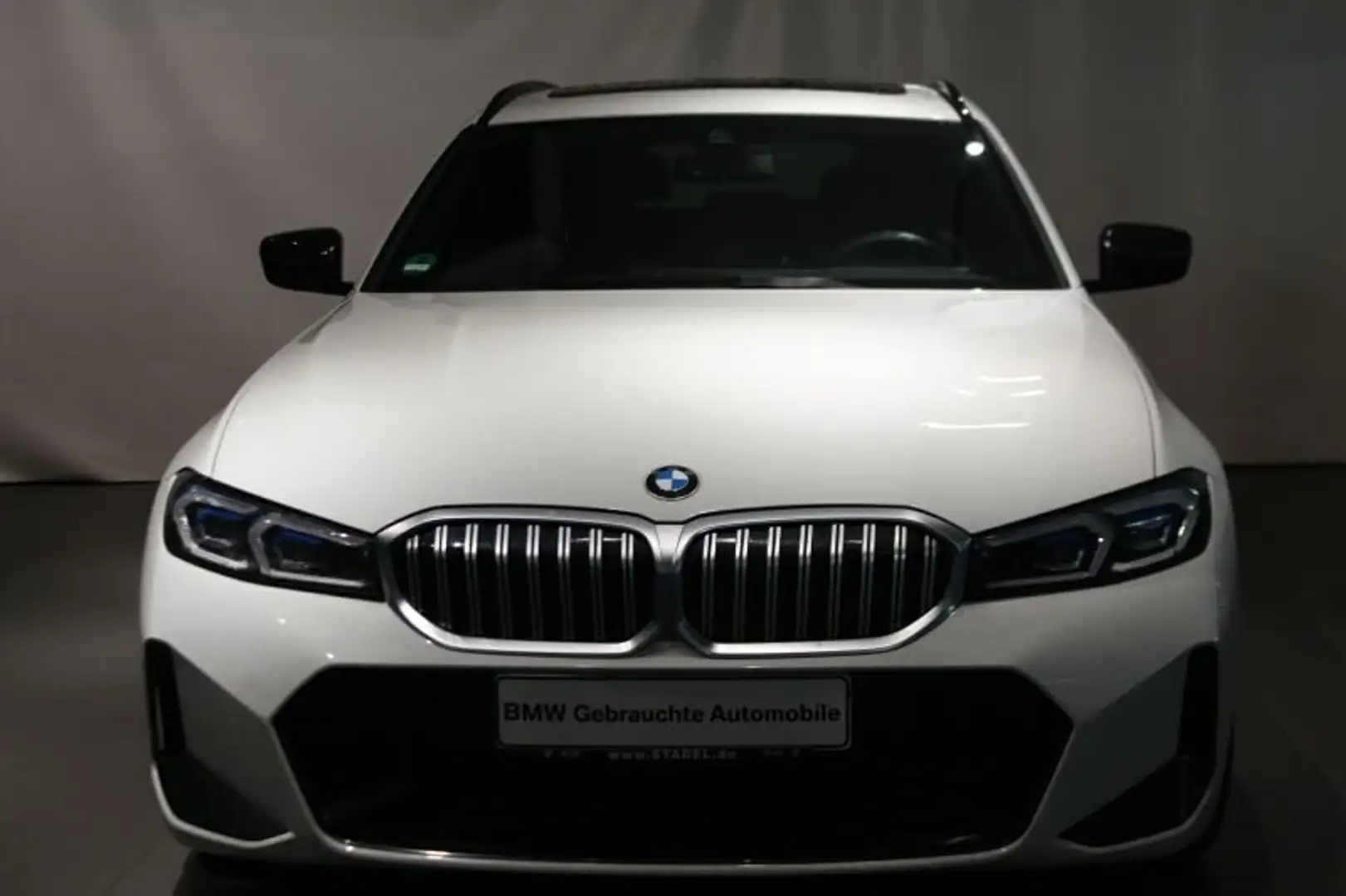 BMW 318 i Touring M Sport Navi.LED.ACC.RFK.Pano.HarKa Blanc - 2