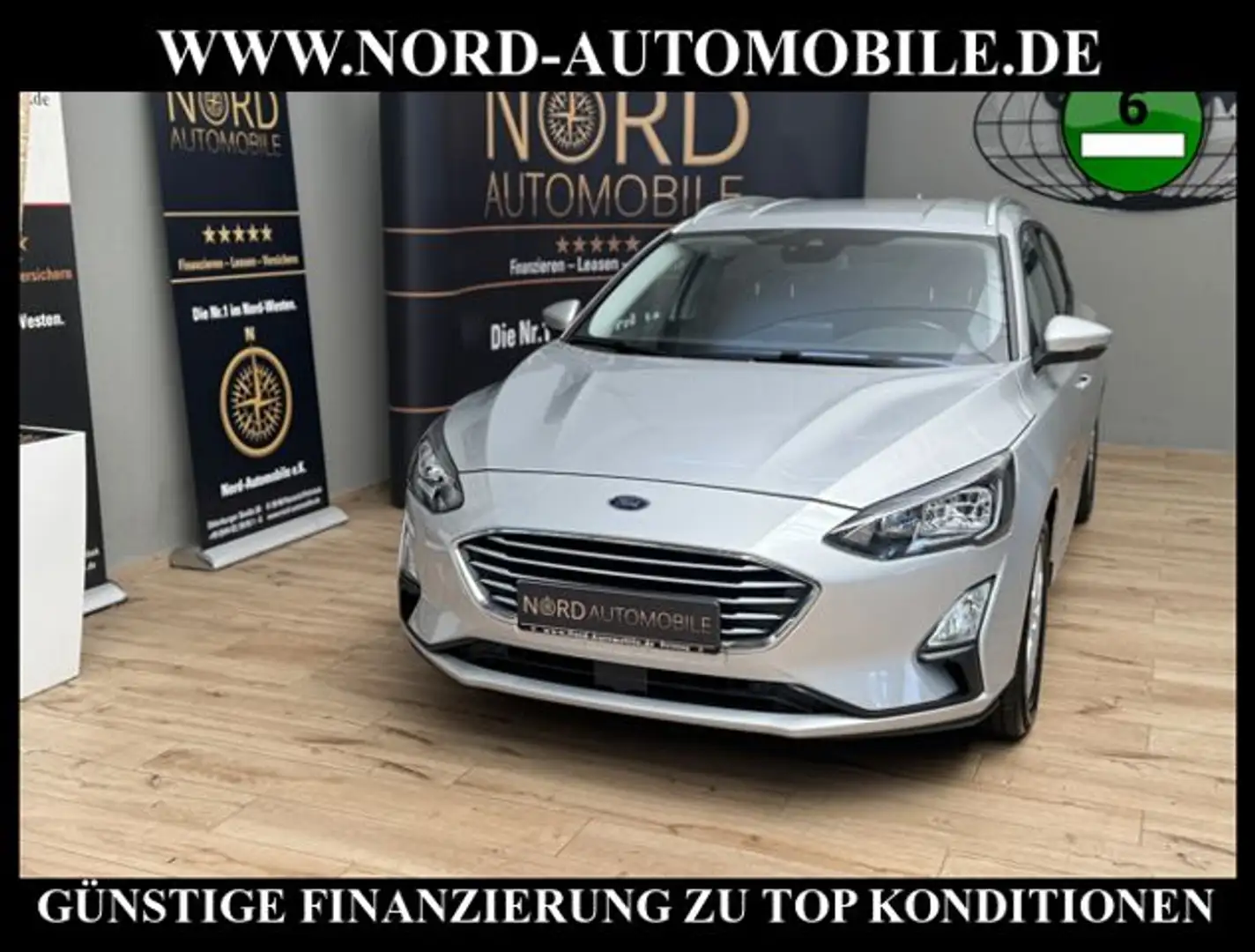 Ford Focus Turnier 1.5 EcoBlue *AHK*LED*KAM*TOP-KM* Cool&Conn Stříbrná - 1