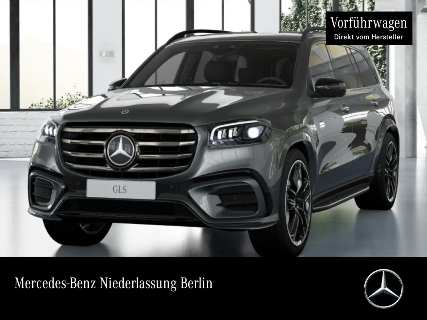 Mercedes-Benz GLS 450 d 4M AMG+NIGHT+PANO+360+AHK+MULTIBEAM+HUD Grau - 1