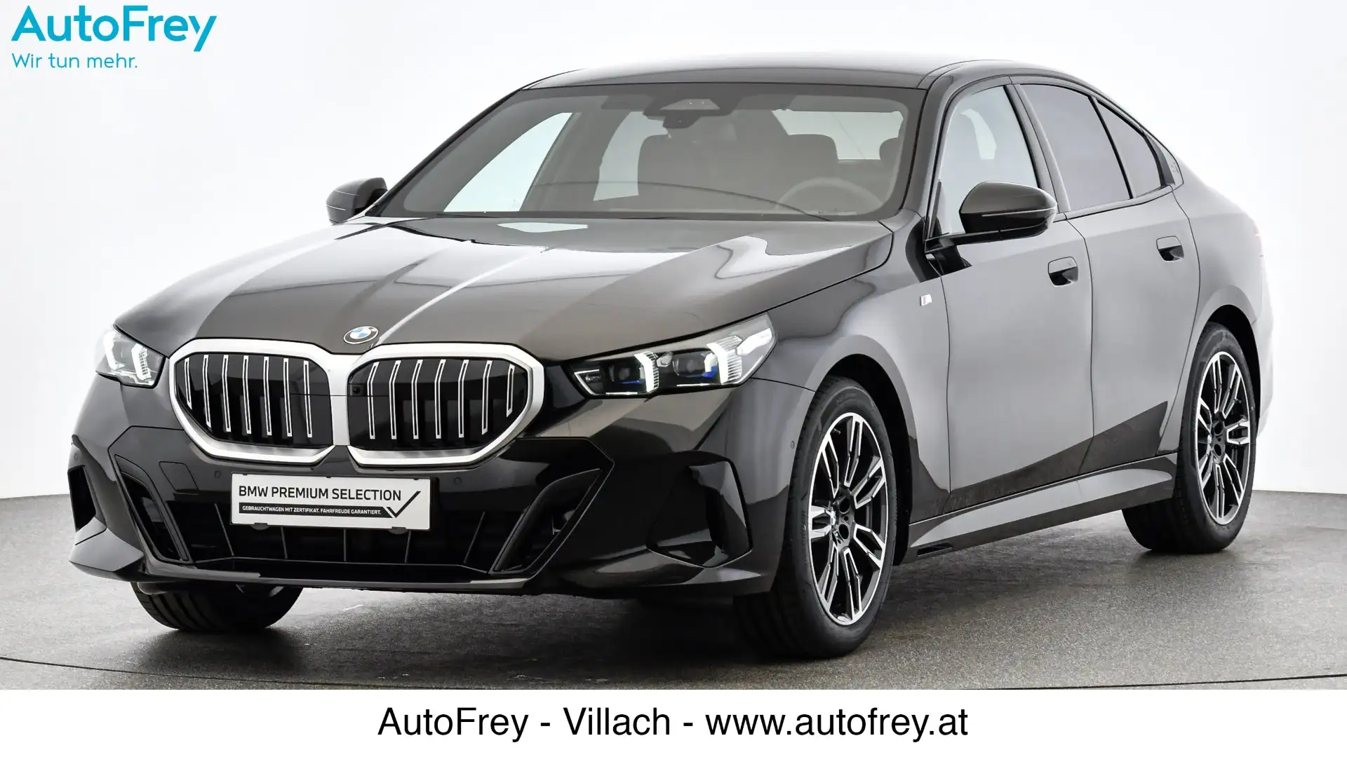 BMW 520 520d xDrive Zwart - 1