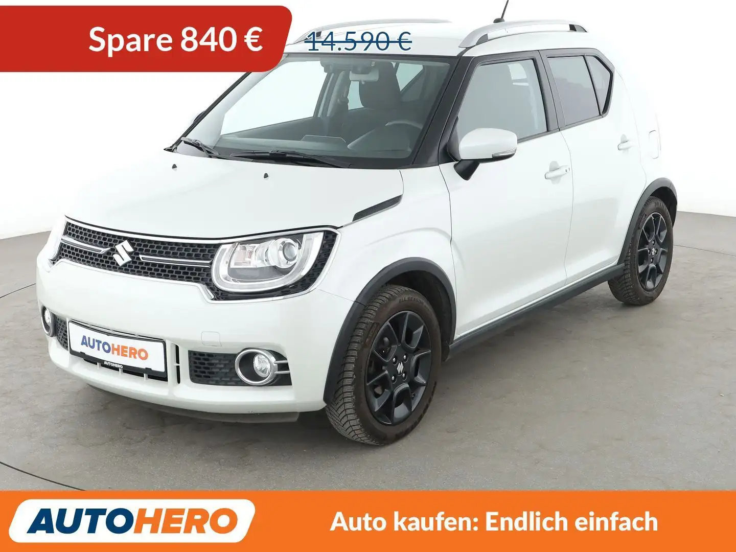 Suzuki Ignis 1.2 DualJet Comfort +*NAVI*TEMPO*CAM*AHK*KLIMA* Weiß - 1