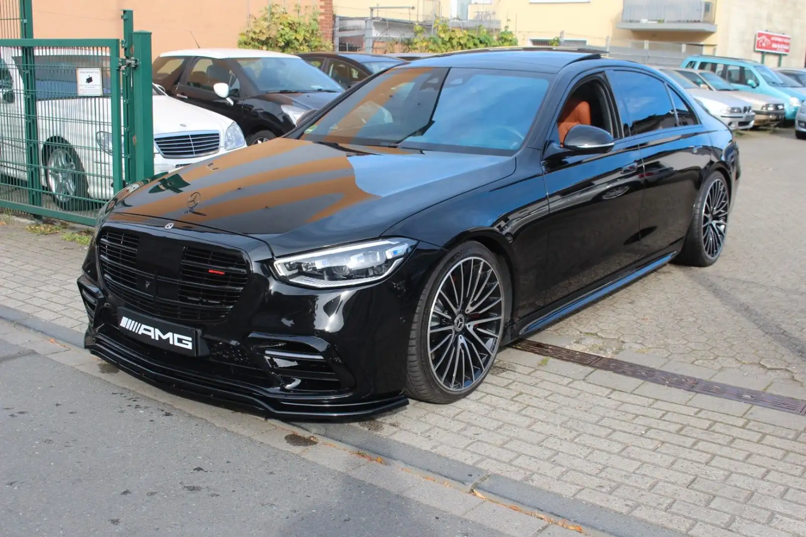Mercedes-Benz S 450 d 4Matic L/S 63 AMG Umbau/Chauffeur-P/.360° Schwarz - 1