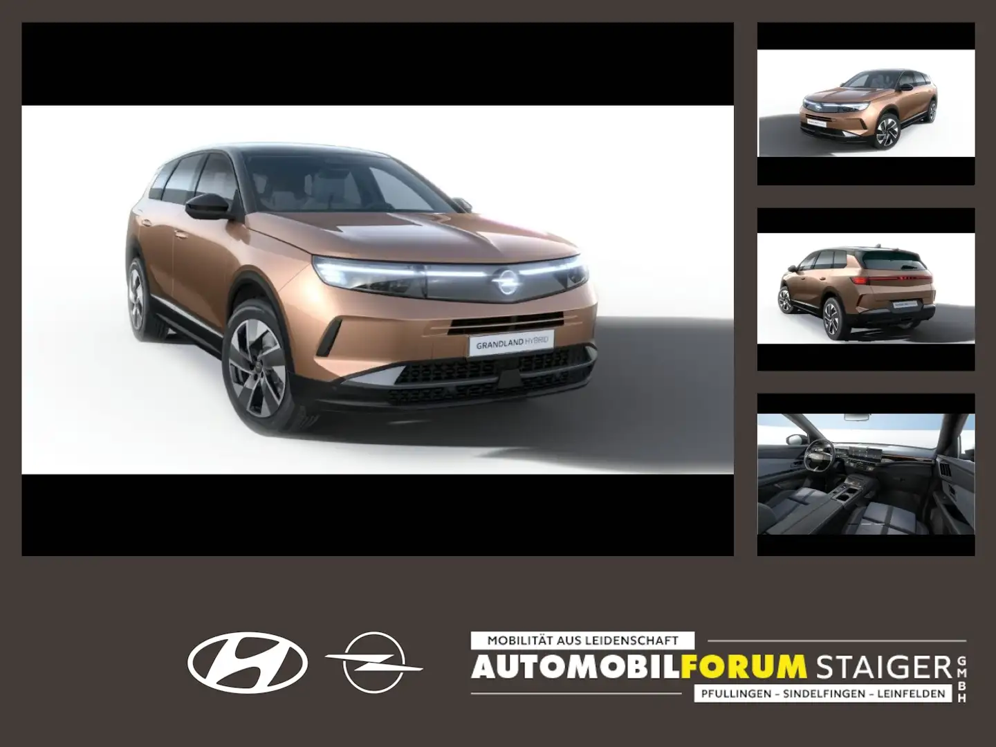 Opel Grandland Edition PHEV Effizient fahren - kraftvoll erleben Negru - 1