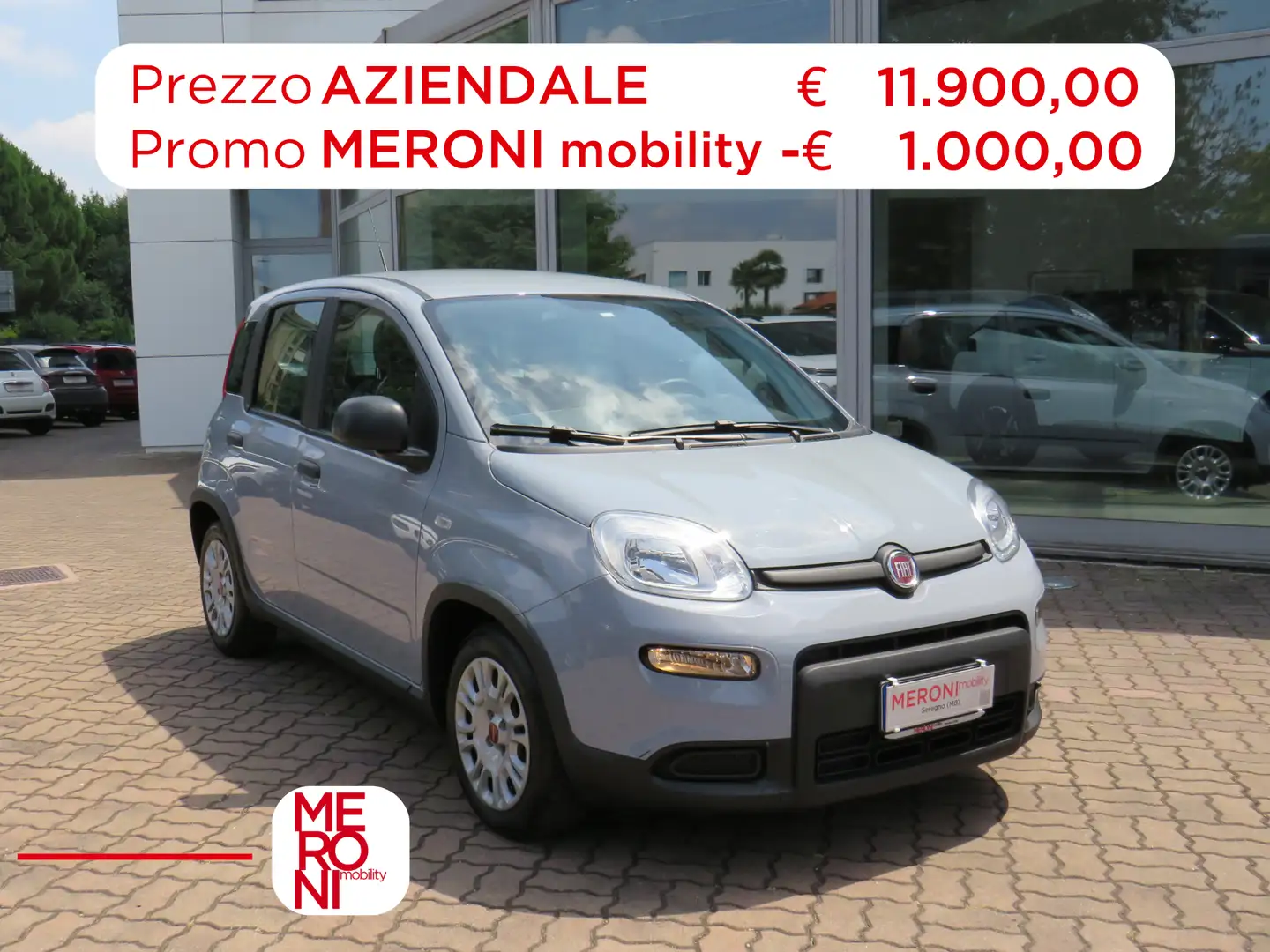 Fiat Panda 1.0 FireFly S&S Hybrid Grigio - 1