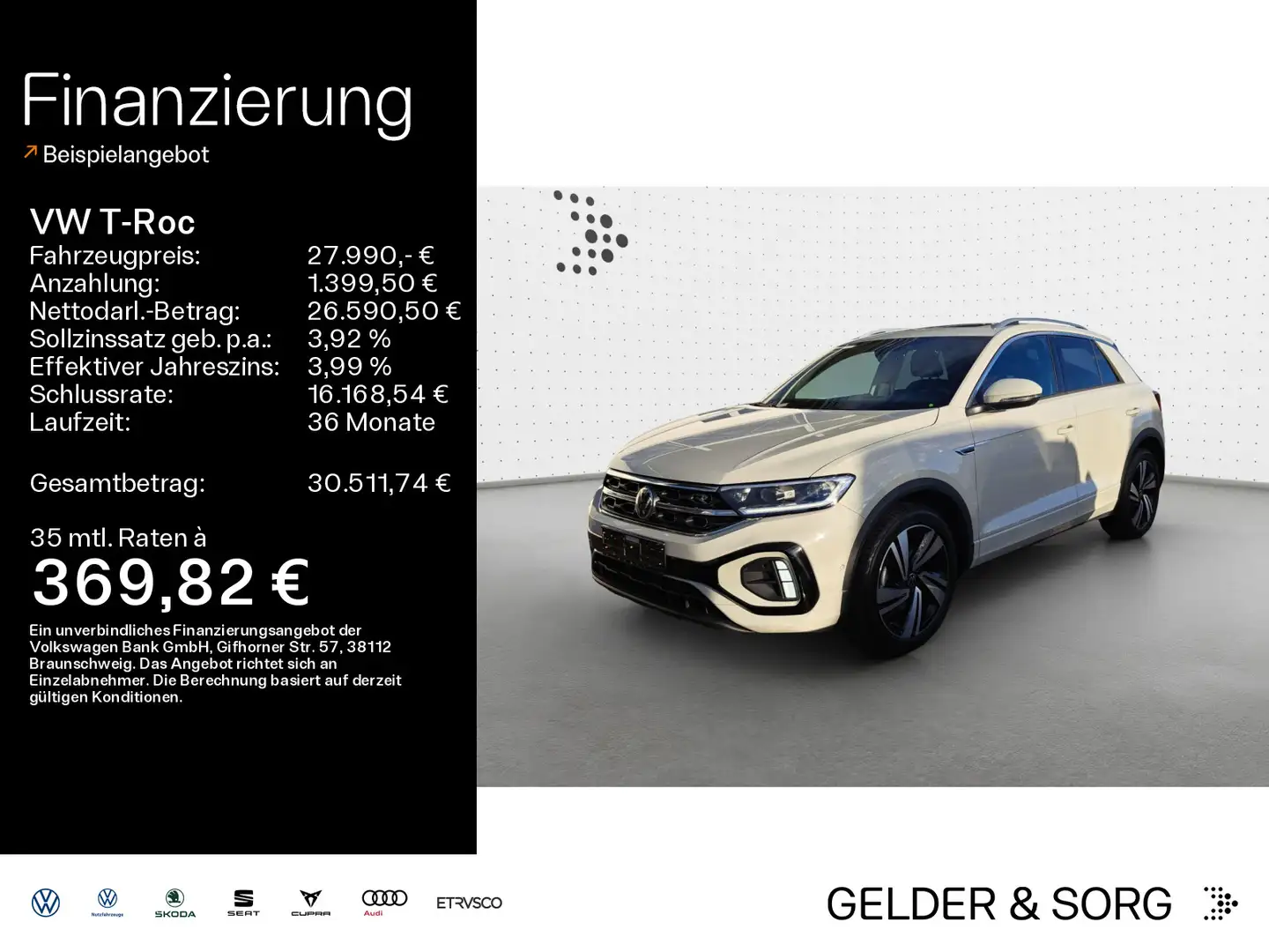 Volkswagen T-Roc R-Line 1.5 TSI DSG*18Z*Pano*RFK*Digital Gris - 1