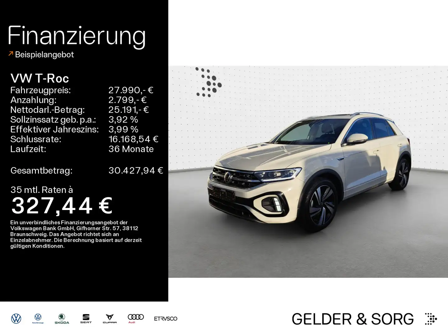 Volkswagen T-Roc R-Line 1.5 TSI DSG*18Z*Pano*RFK*Digital Gris - 1