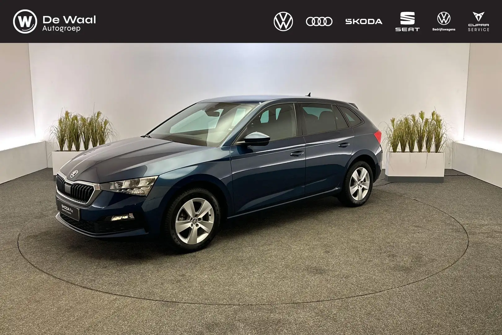 Skoda Scala 1.0 TSI 110pk Sport Business | AppleCarplay/Androi Bleu - 1