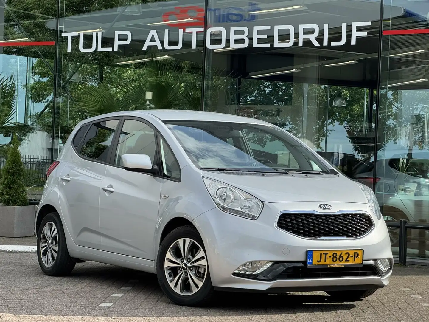 Kia Venga 1.4 CVVT DynamicPLusLine 2016 Navi Top staat Gris - 2