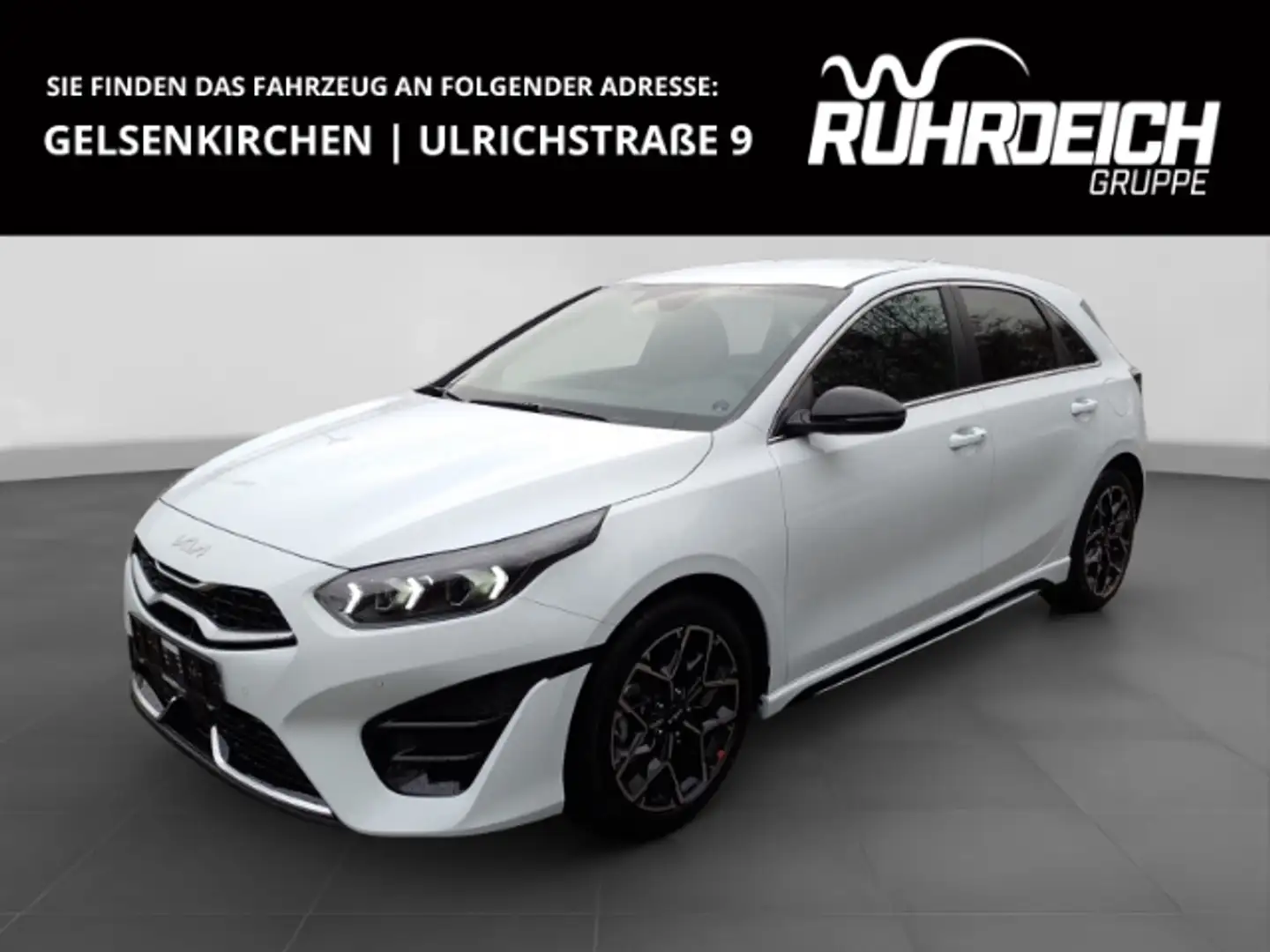 Kia Ceed / cee'd 1.5 T-GDI DCT7 GT-LINE NAVI KLIMA SHZ LHZ Klimaaut Weiß - 1
