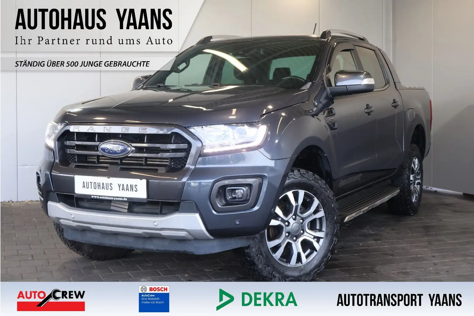 Ford Ranger Wildtrak DOKA 2.0 TDCi 4x4 MOTORSCHADEN Gris - 1