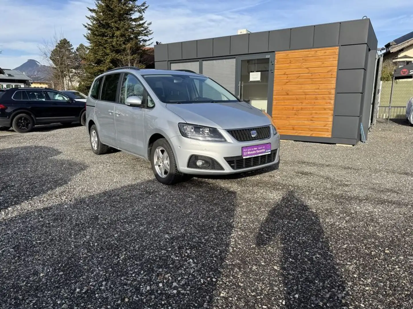 SEAT Alhambra Style 2,0 TDI CR 4WD DPF PANO/AHK/SH Plateado - 1