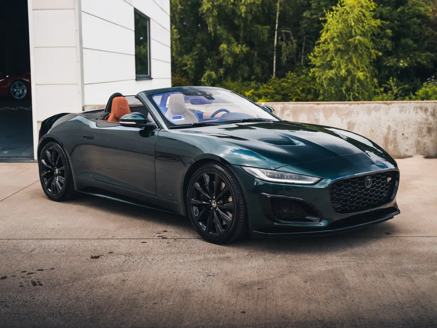 Jaguar F-Type P575 AWD / British Racing Green / Htd&Vent. seats Verde - 1
