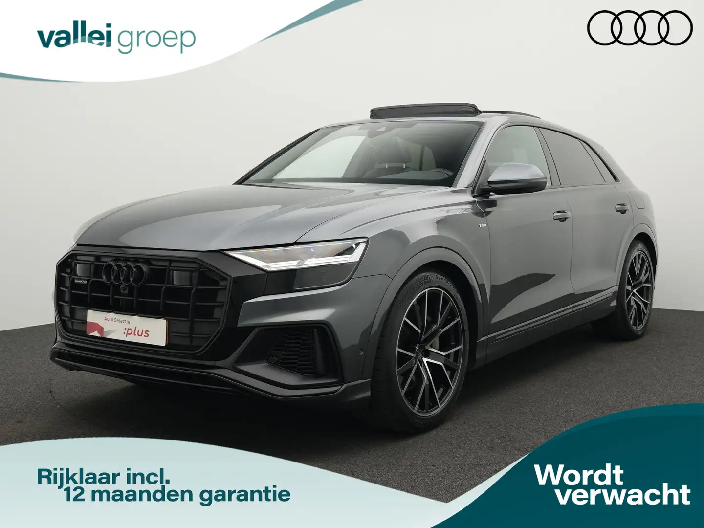 Audi Q8 55 TFSI e 381 pk quattro Tiptronic Pro Line S | Pa Grijs - 1