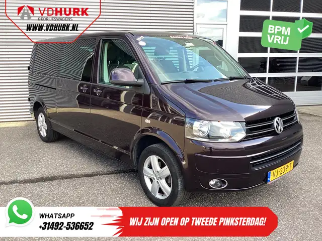 Volkswagen T5 Transporter 2.0 TDI 140 pk DSG Aut. L2 Dubbel Cabine DC EXPORT