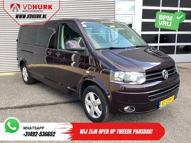 Volkswagen T5 Transporter 2.0 TDI 140 pk DSG Aut. L2 Dubbel Cabine DC EXPORT