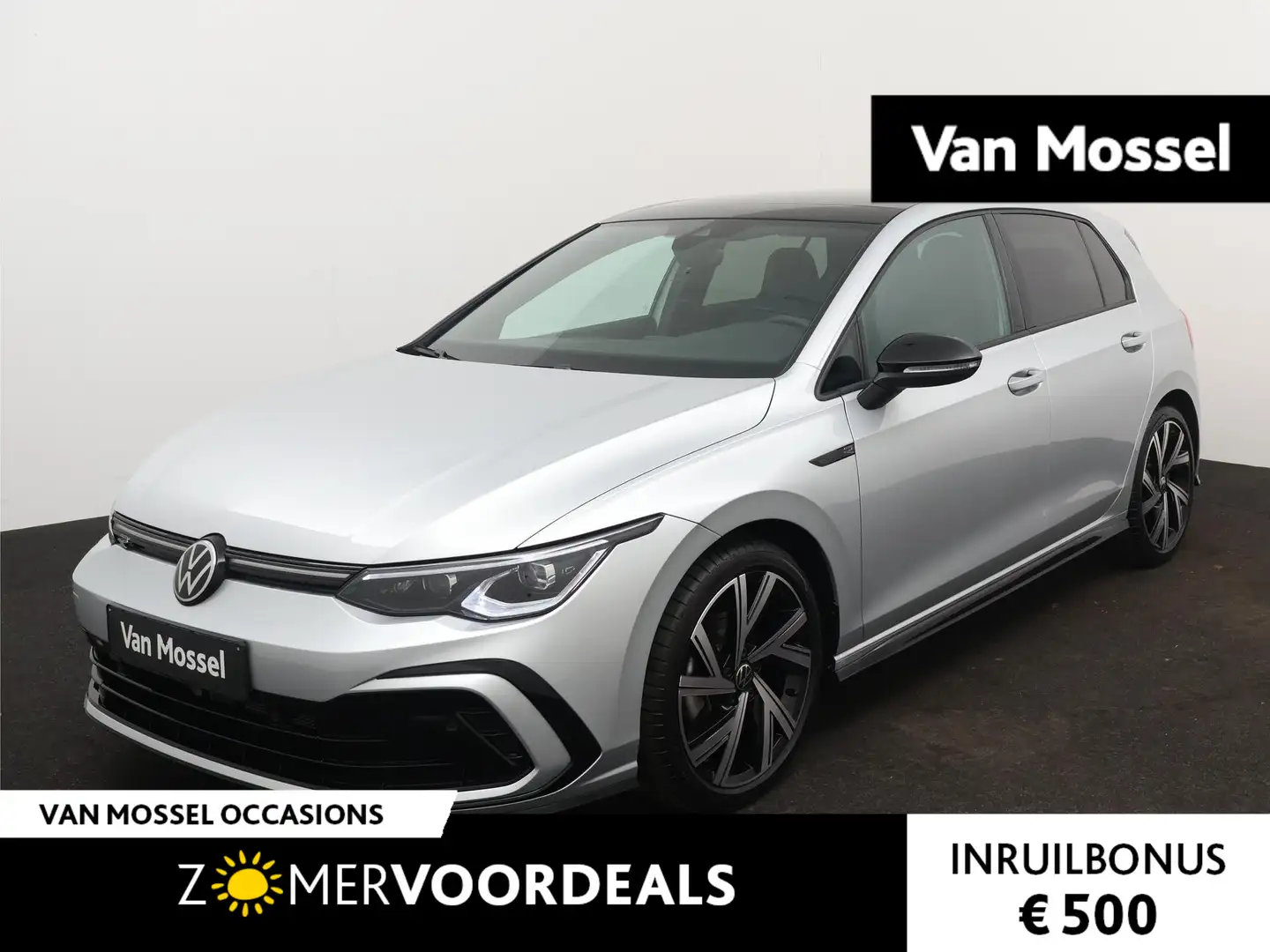 Volkswagen Golf 1.5 eTSI R-Line Business | PANORAMADAK | IQ LIGHTS Grijs - 1