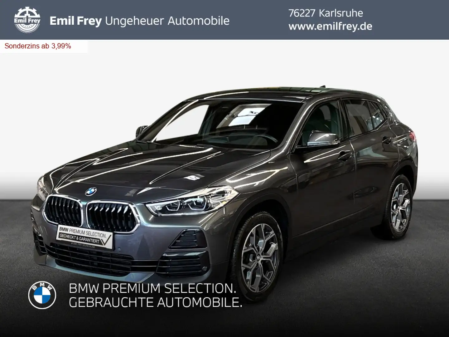 BMW X2 xDrive25d Aut. Advantage Plus Grey - 1