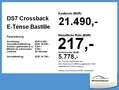 DS Automobiles DS 7 Crossback DS7 Crossback E-Tense Bastille LED Kamera AHK Blau - thumbnail 4