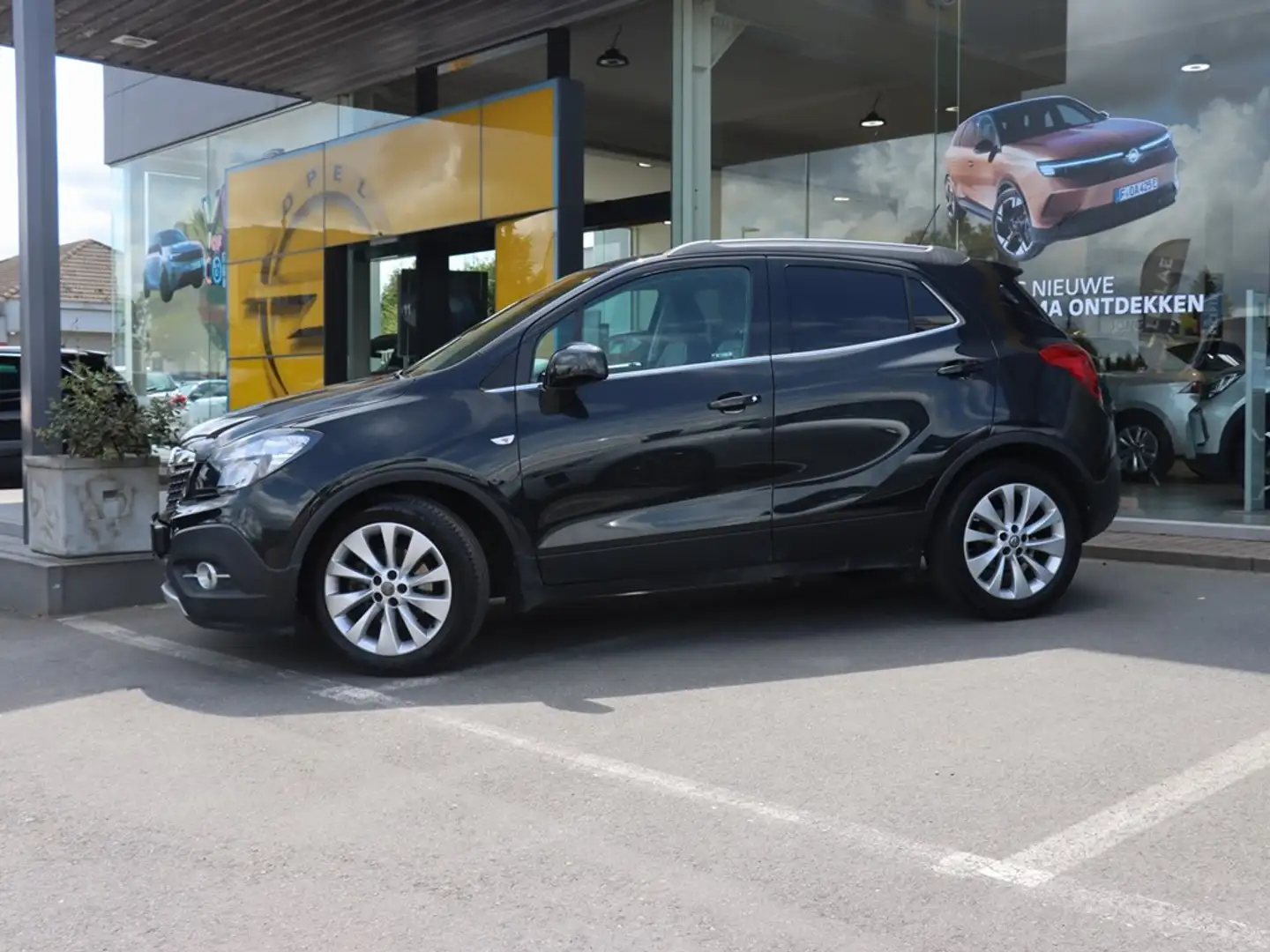 Opel Mokka 1.6|COSMO|LEDER|NAVI|ECC| Gris - 2