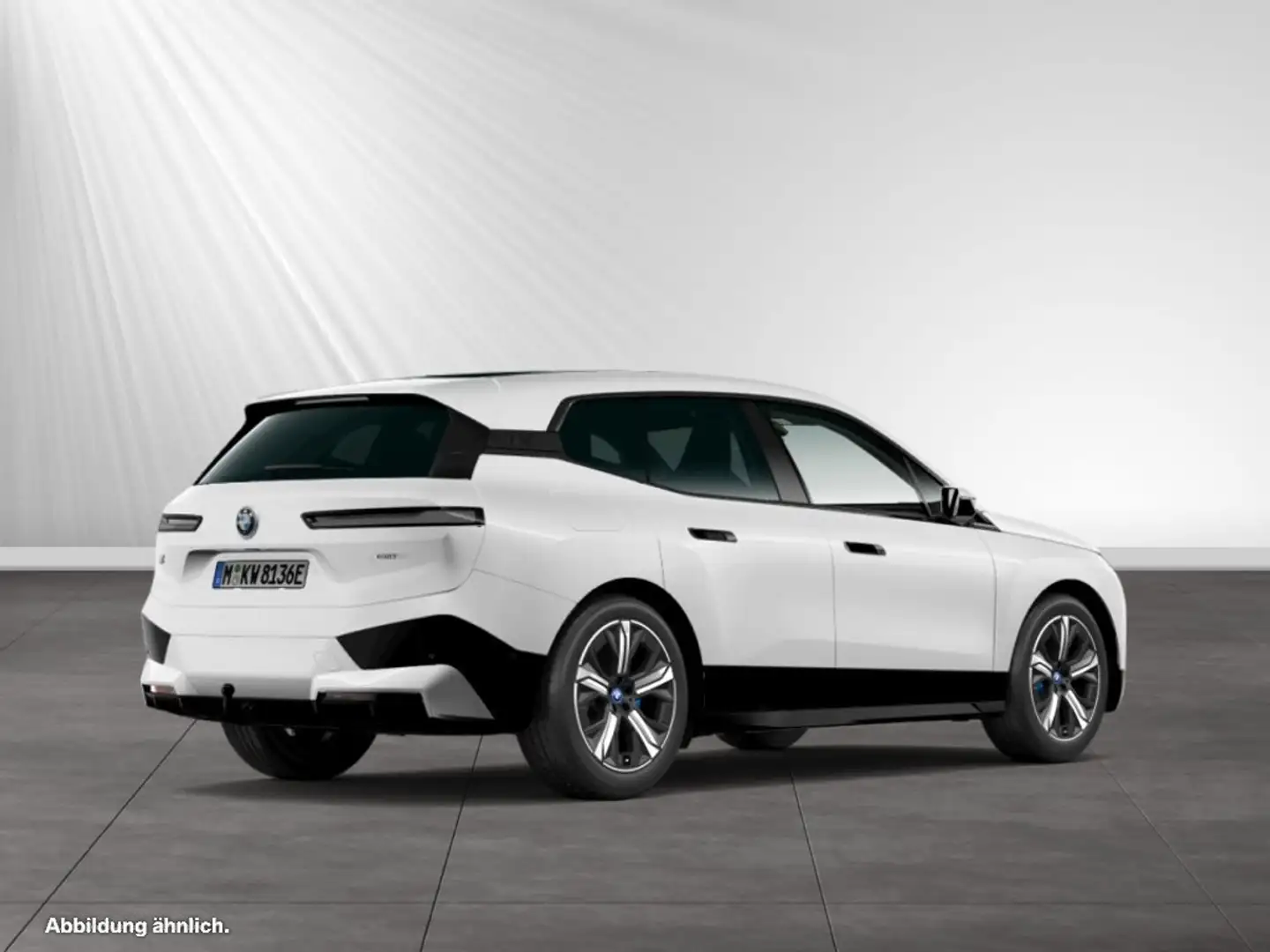 BMW iX xDrive50 Sportp.|Sky Lounge|AHK|Harman/Kardon Bílá - 2