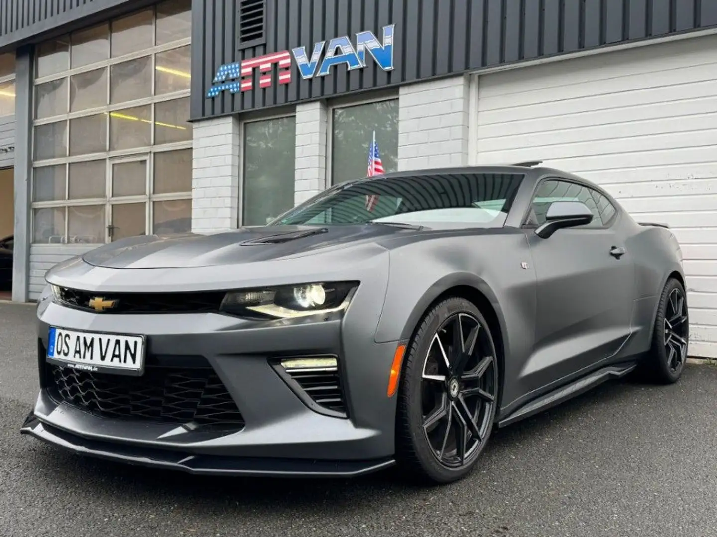 Chevrolet Camaro 2SS V8 Leder Schiebed. Grail Schmidt Alu Gris - 1