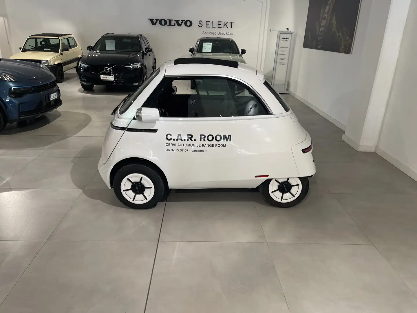 Micro Microlino Dolce 10.5 kWh Bianco - 2