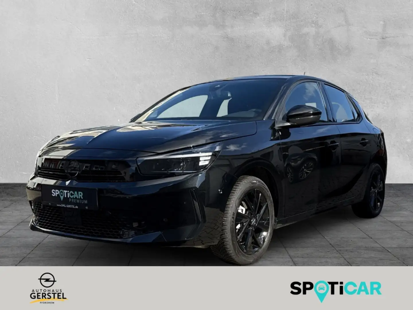 Opel Corsa GS 1.2 Turbo VOLL-LED SHZ LHZ CAM PDC VO/HI Schwarz - 1