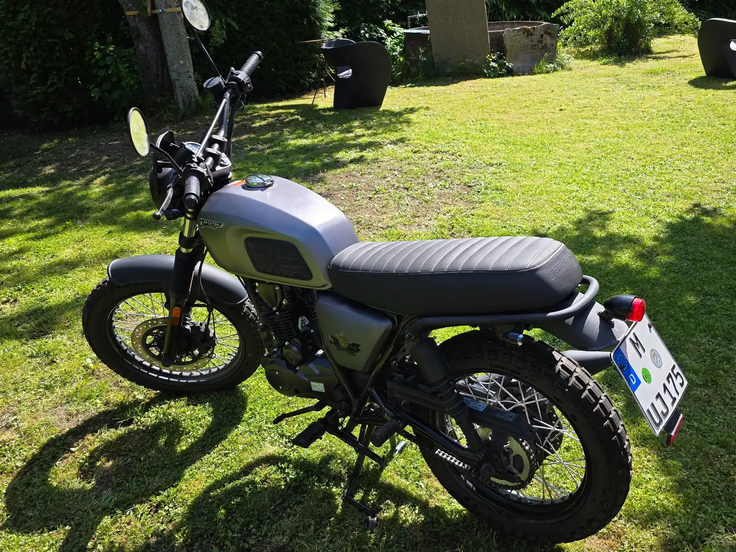 Brixton Felsberg 125 BX125 ABS Сірий - 2