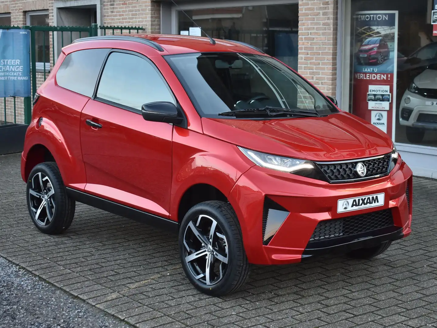 Aixam Crossover Nieuwe Ambition serie Red - 2