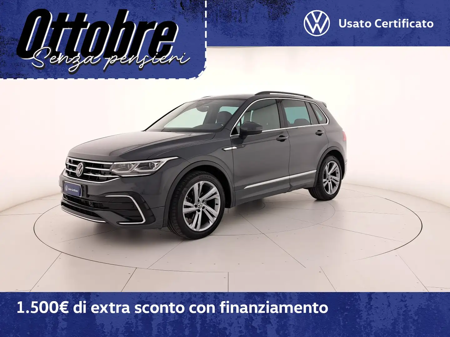 Volkswagen Tiguan 2.0 tdi r-line 150cv dsg Grau - 1
