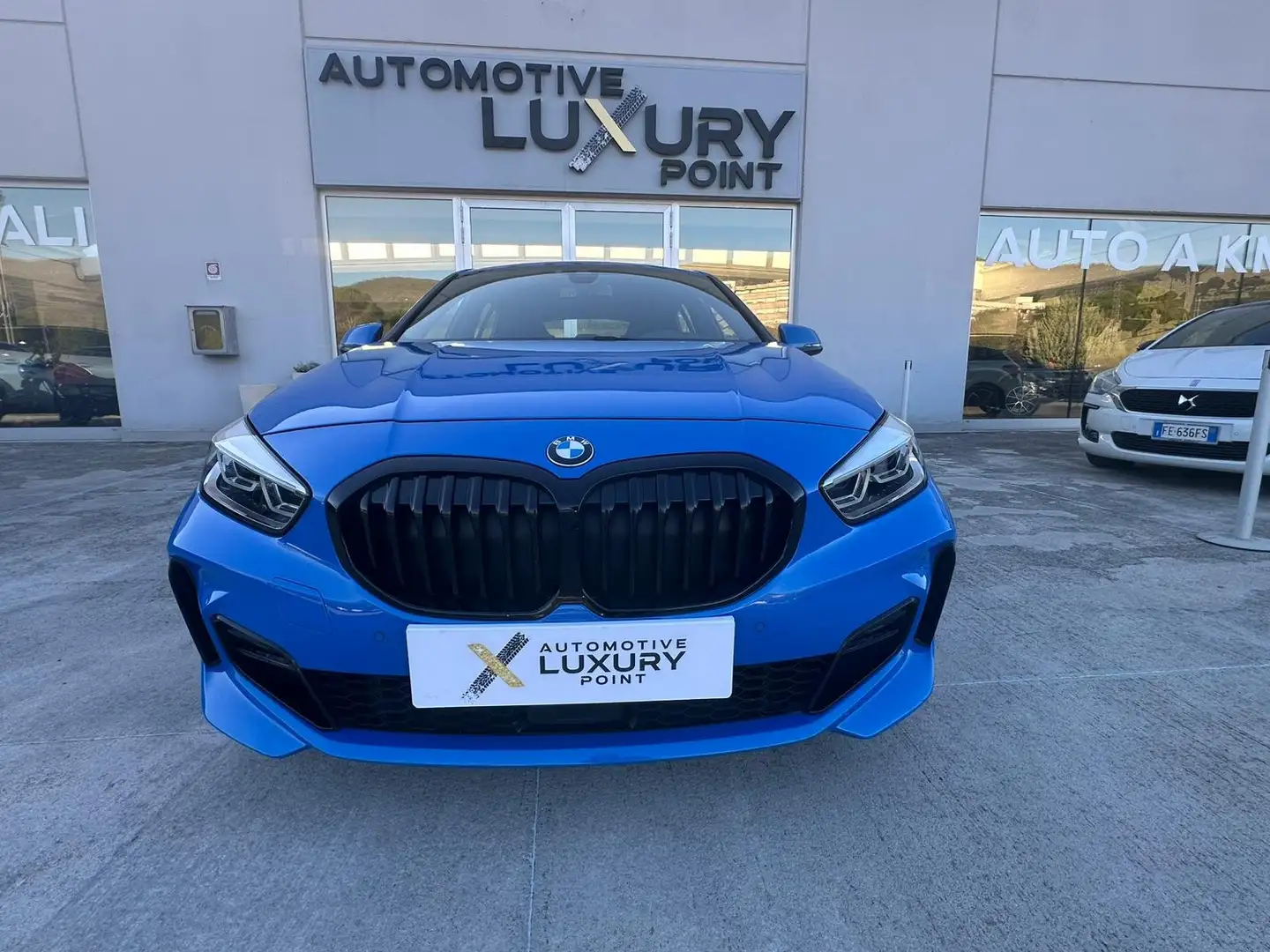 BMW 116 Serie 1 F40 116d Msport Bleu - 1