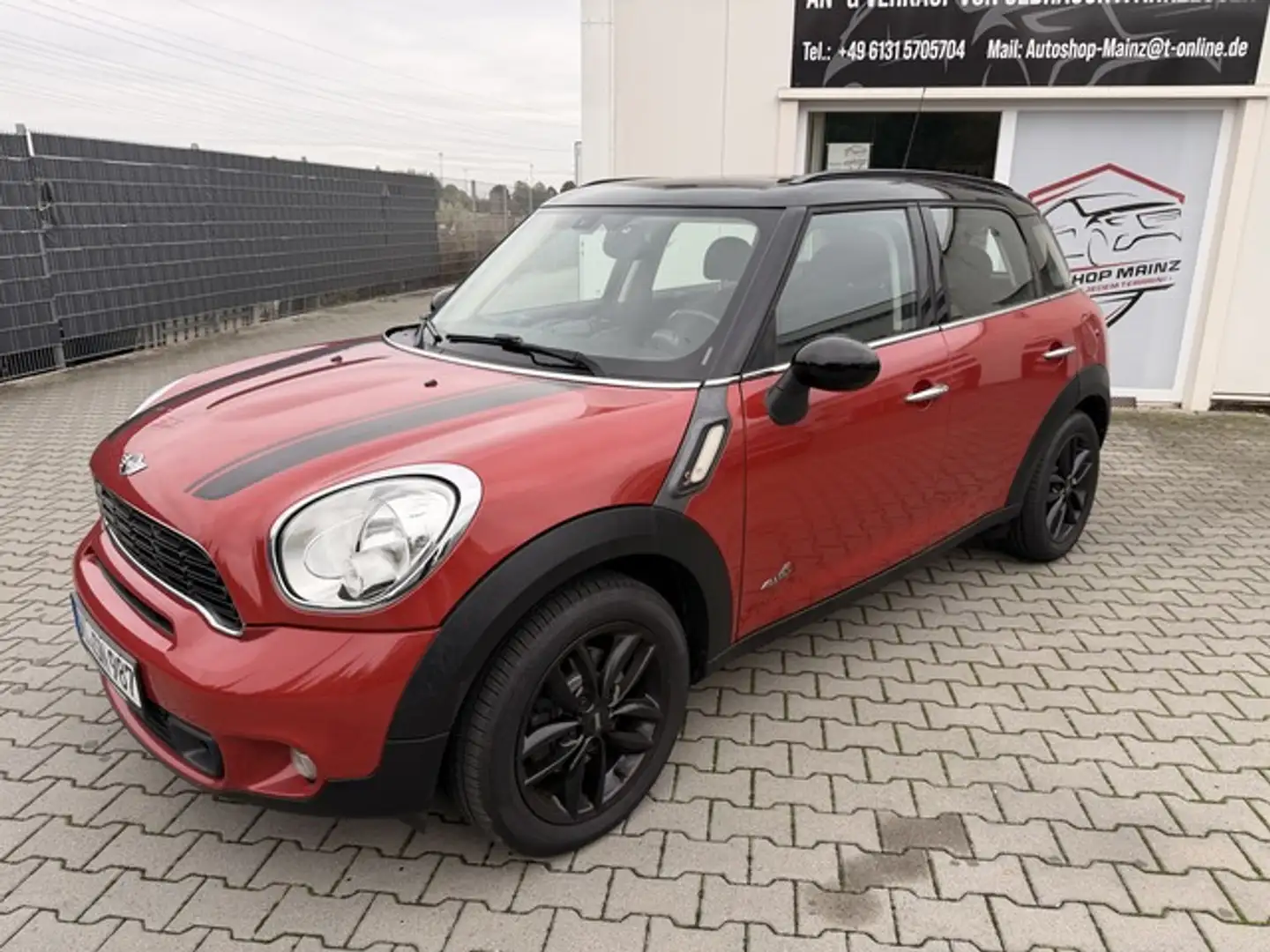 MINI Cooper SD All4 COUNTRYMAN **Top-Gepflegt** Rot - 2